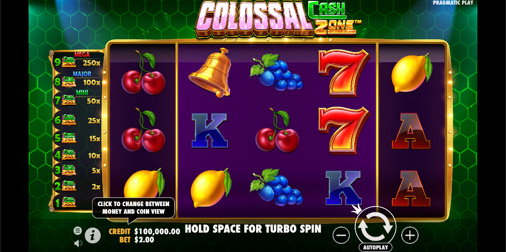 slot review 1xbit march colossal cash