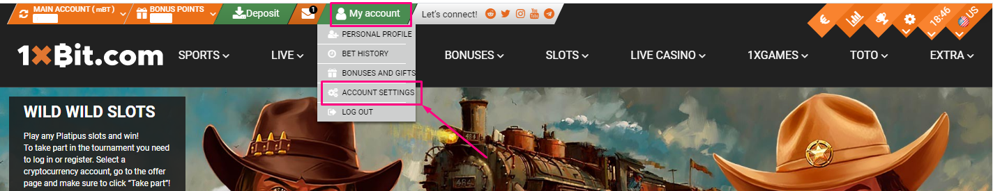 2fa authentification 1xbit