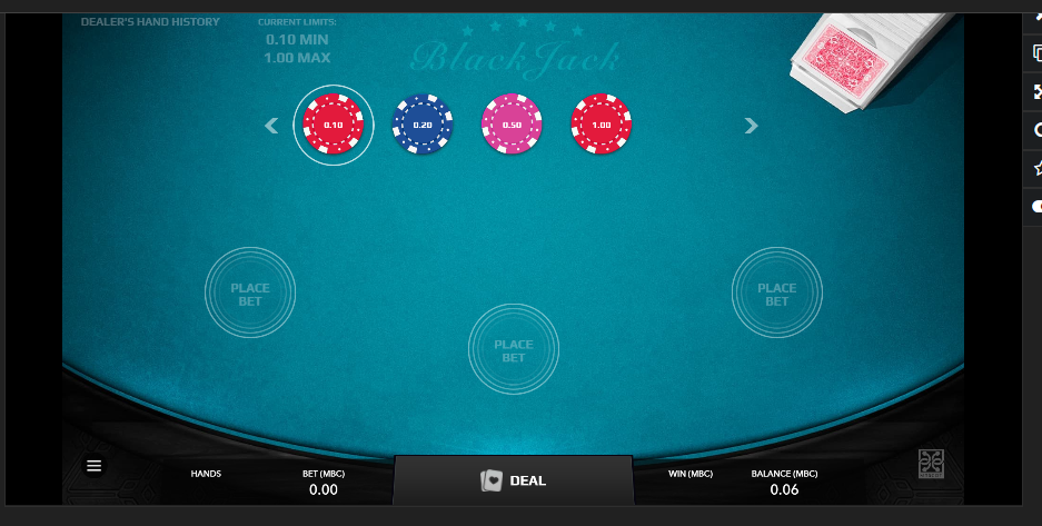 Bitcoin Table Games 1xbit