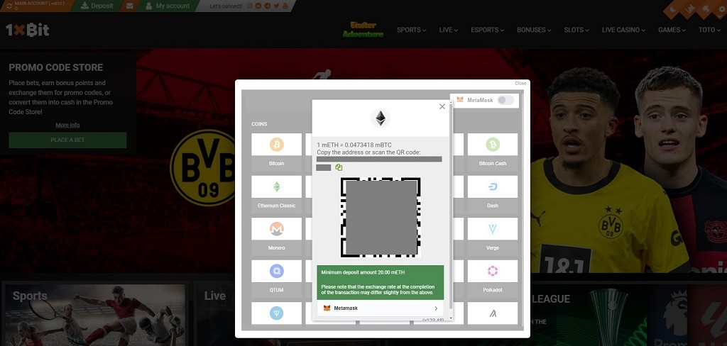 1xbit ethereum eth betting