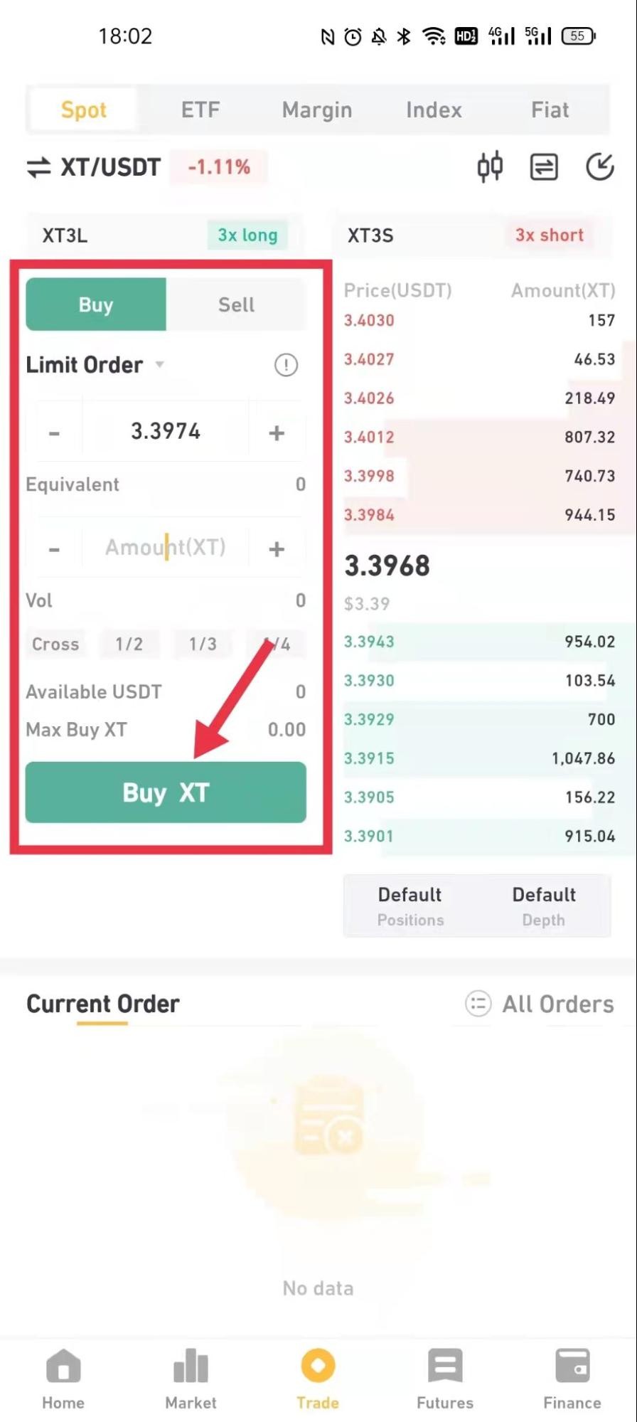 how to register, buy and sell cryptocurrency xt.com