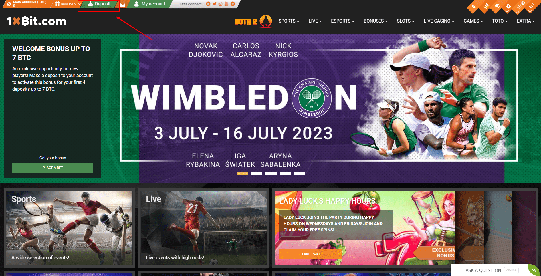 how_to_deposit_cryptocurrency_on_1xbit_website