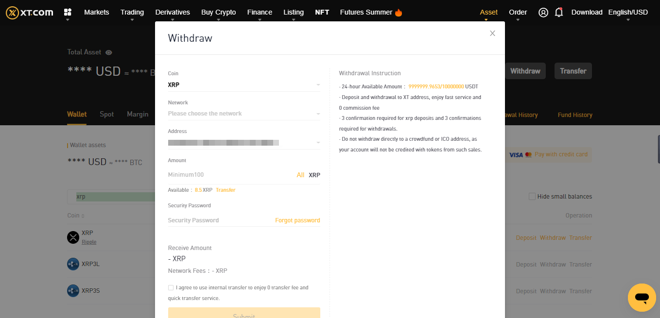 how to register, buy and sell cryptocurrency xt.com